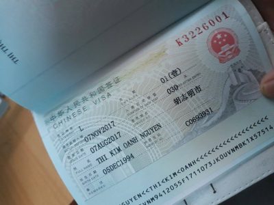 Điều kiện xin visa du lịch Trung Quốc