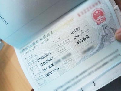 Lệ phí visa Trung Quốc
