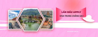 Xin visa Trung Quốc lần đầu